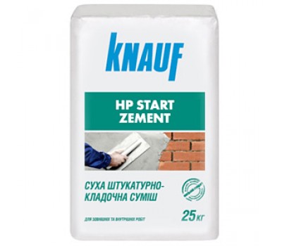 Штукатурка Knauf НР Старт Zement 25 кг Штукатурка Knauf НР Старт Zement 25 кг